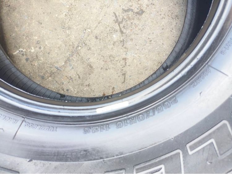 ยางป้ายแดง Bridgestone HT 265 70 16 ปี 25 ชุดละ 14000บาทครับ รูปที่ 10