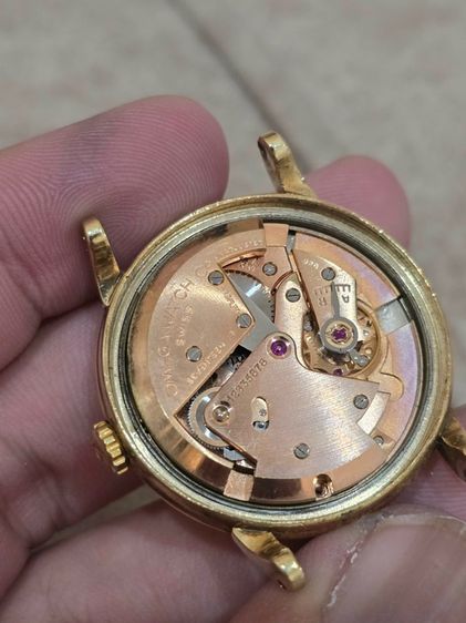 นาฬิกา Omega Bumper 14k Solid Gold Circa 1950s  รูปที่ 16