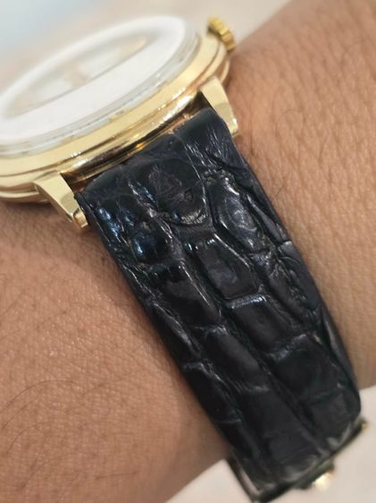 นาฬิกา Omega Bumper 14k Solid Gold Circa 1950s  รูปที่ 14