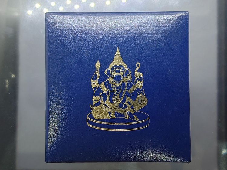 พระพิฆเนศ เทวสถานโบสถ์พราหมณ์ เนื้อเงิน พิมพ์ใหญ่ ปี2539 พร้อมกล่องเดิม รูปที่ 9