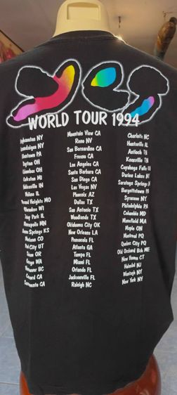 เสื้อวง Yes talk 1994 รูปที่ 3