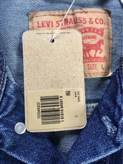 เสื้อยีนส์ Levi’s  รูปที่ 6