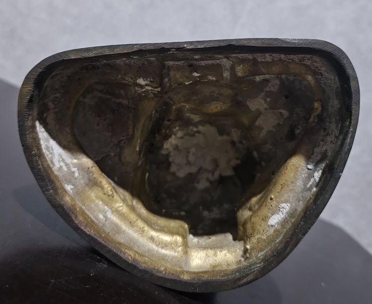 พระบูชาหน้าตัก 5 นิ้ว หลวงปู่แหวน สุจิณฺโณ วัดดอยแม่ปั๋ง อ.พร้าว จ.เชียงใหม่ ปี 2520  รูปที่ 6