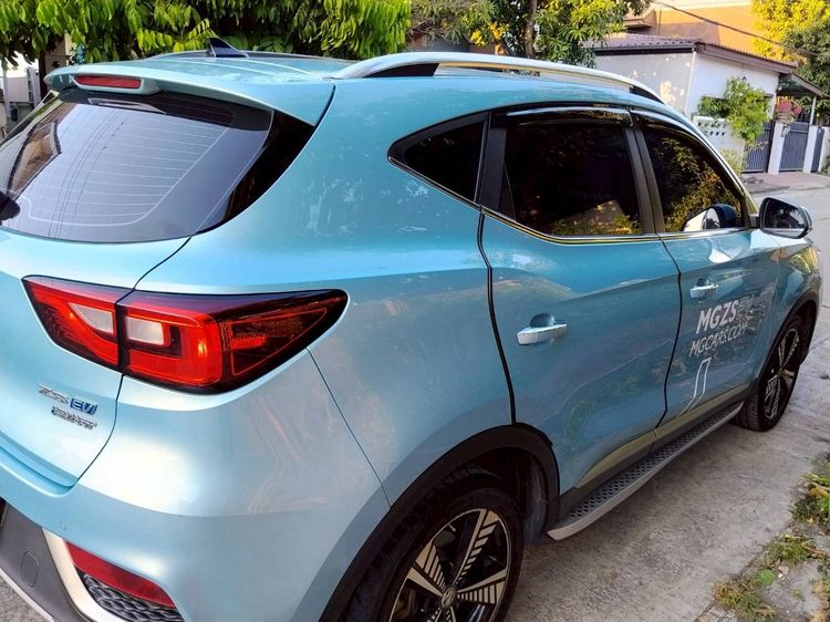MG ZS 2019 EV Sedan ไฟฟ้า ไม่ติดแก๊ส เกียร์อัตโนมัติ ฟ้า รูปที่ 3
