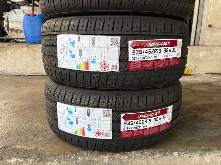 ยางมือ1 LANDSPIDER235-45-18 ปี26 ปีแท้ (ยางไทย) รูปที่ 3