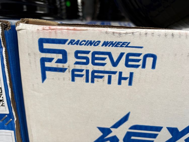 ล้อแม็กมือ1 ขอบ18 FX1 5รู114 กว้าง8 ออฟ38 สีดำเงา ล้อเบา FLOW FORMING งานSEVENFIFTH งานสวยมาก  รูปที่ 9