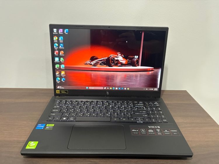 NOTEBOOK (โน้ตบุ๊ค) ACER NITRO V 15  เครื่องใหม่กริ๊บ เกมมิ่ง สภาพสวย การ์ดจอแรง คีย์บอร์ดมีไฟ ประกันศูนย์ยาว