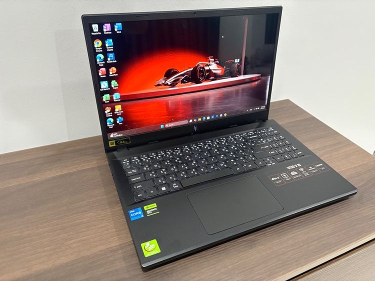 NOTEBOOK (โน้ตบุ๊ค) ACER NITRO V 15  เครื่องใหม่กริ๊บ เกมมิ่ง สภาพสวย การ์ดจอแรง คีย์บอร์ดมีไฟ ประกันศูนย์ยาว รูปที่ 2