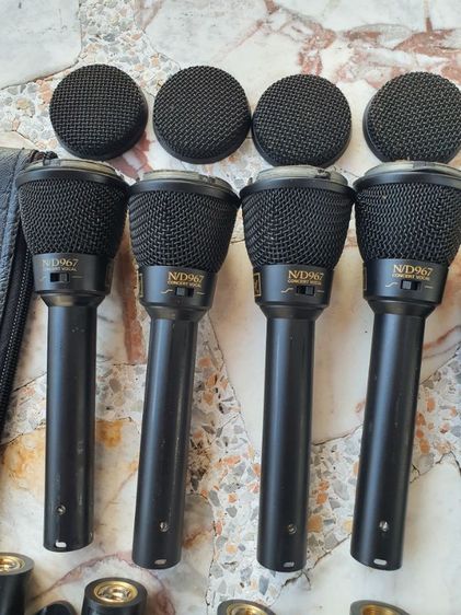 ไมค์สาย EV ELECTRO-VOICE ไดนามิคไมค์รุ่นN D967 พร้อมซองและคอจับไมค์ตัวละ4000 บาท รูปที่ 3