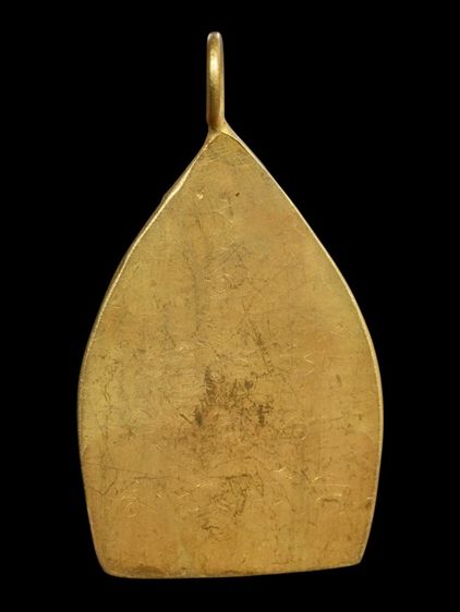 เหรียญเจ้าสัวรุ่นแรก เนื้่อสัมฤทธิ์ทอง หลังจารเต็มองค์ หลวงปู่บุญ วัดกลางบางแก้ว จ.นครปฐม รูปที่ 2