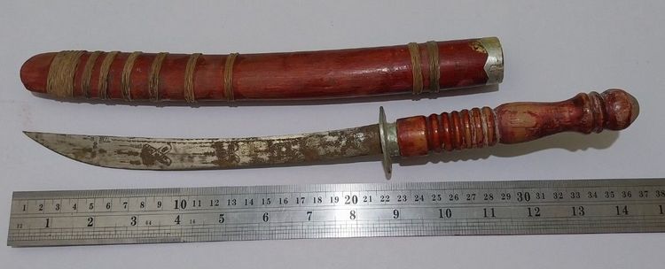 มีดหมอหลวงพ่อบุญมี ลพบุรี หายาก