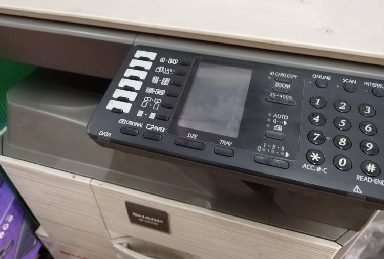 ขายเหมา2เครื่องใช้ปกติ ถ่ายเอกสารSHARP AR6020Dและ 6120์NV ขาย2เครื่อง 5500 บาทราคานี้ไม่ให้ตู้รองเครื่อง รูปที่ 8
