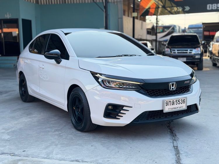 Honda City 2020 1.0 RS Sedan เบนซิน ไม่ติดแก๊ส เกียร์อัตโนมัติ ขาว