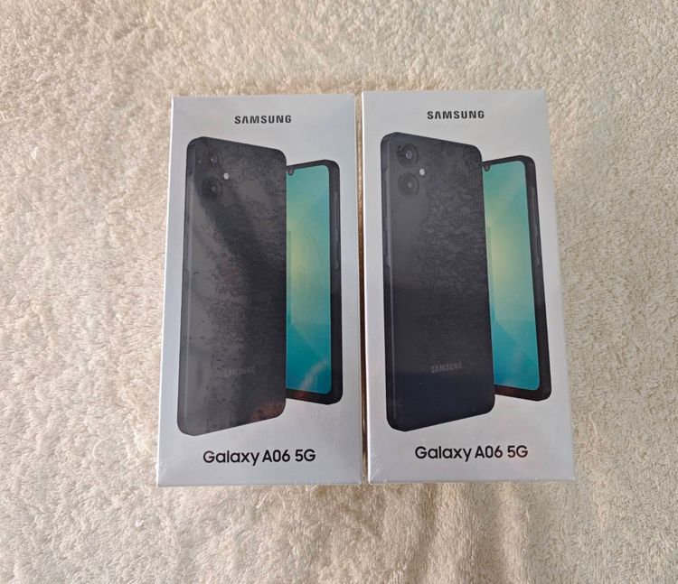 มือ1 Samsung A06 5G Ram6 พร้อมที่ชาร์ท รับประกันศูนย์ไทย