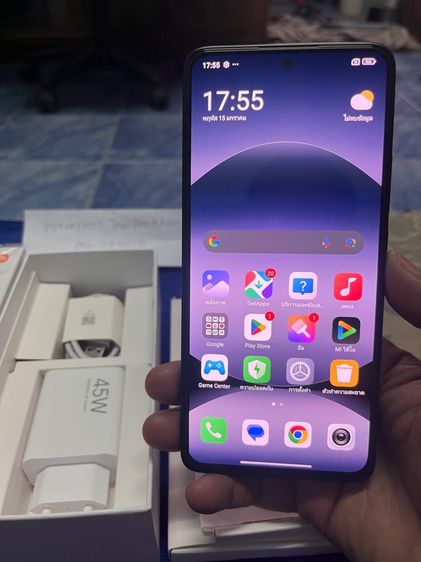 ขาย Redmi Note14 5G แรม8 รอม256 สีดำ เครื่องศูนย์ไทย อุปกรณ์ครบกล่อง รูปที่ 4