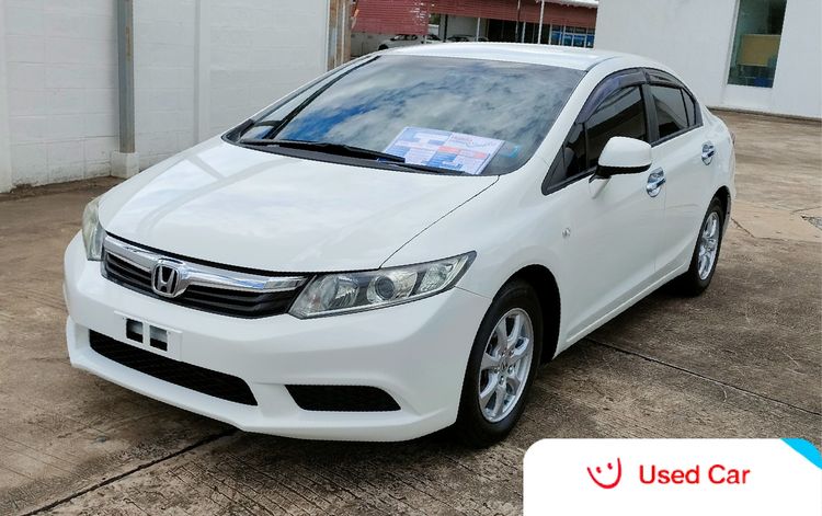 รถ Honda Civic 1.8 S i-VTEC สี ขาว