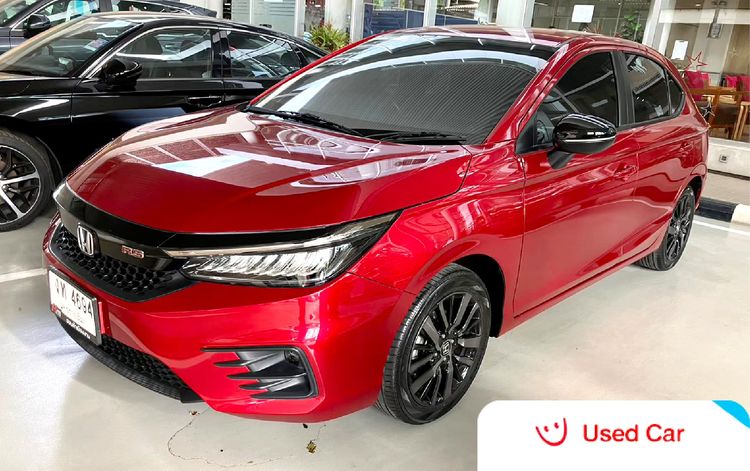รถ Honda City 1.0 RS สี แดง
