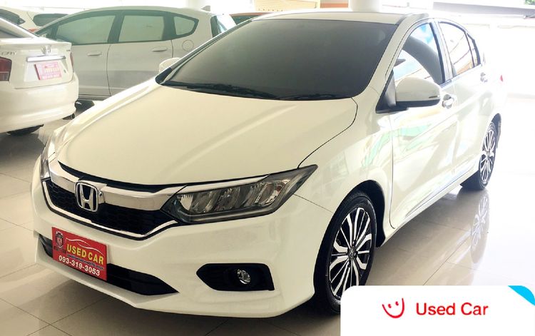รถ Honda City 1.5 Sv i-VTEC สี ขาว