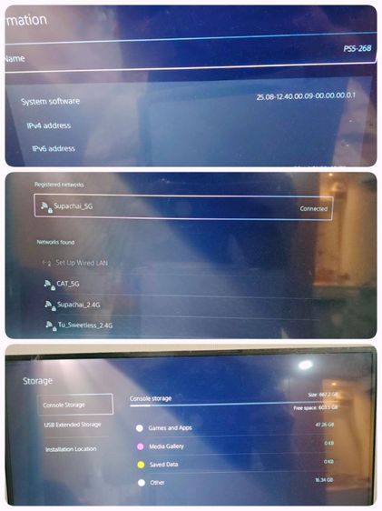 Ps5 อ้วนรุ่นใส่แผ่น บอร์ด 1018  รูปที่ 3