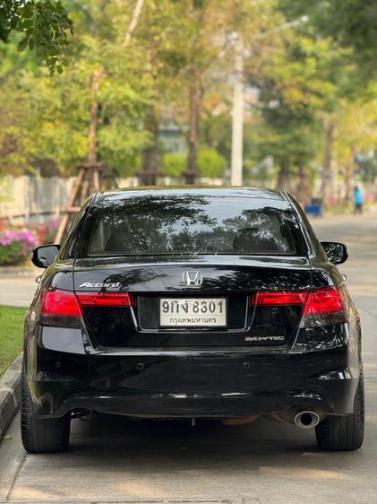 Honda Accord 2009 2.4 EL NAVI Sedan เบนซิน ไม่ติดแก๊ส เกียร์อัตโนมัติ ดำ รูปที่ 2