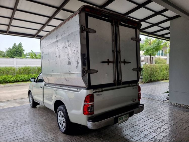 Toyota Hilux Vigo Champ 2014 2.5 J Single Cab Pickup ดีเซล ไม่ติดแก๊ส เกียร์ธรรมดา บรอนซ์เงิน รูปที่ 3