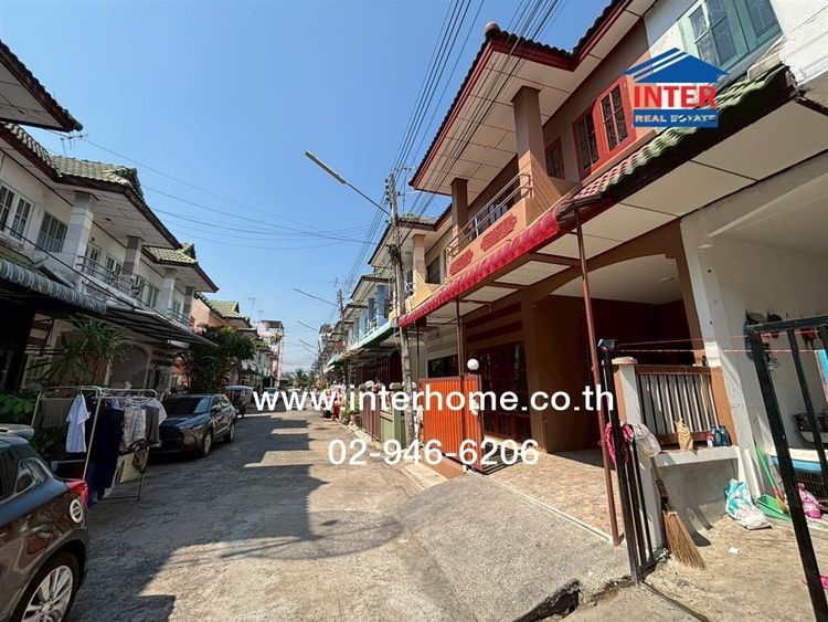 ทาวน์เฮ้าส์ 2 ชั้น 18 ตร.ว. หมู่บ้านวรุณพร รังสิต-คลอง2 ซอยรังสิต-นครนายก54 (ซอยวรุณพร5 ) ถนนรังสิต-นครนายก ถนนเลียบคลองรังสิต ธัญบุรี ปทุม