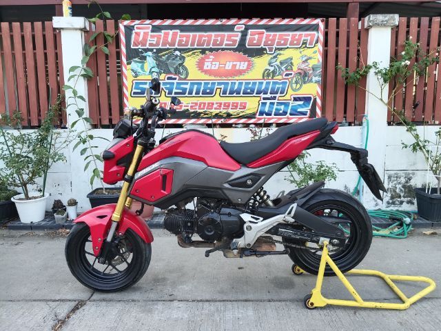 Honda 2016 msx125  sf 
