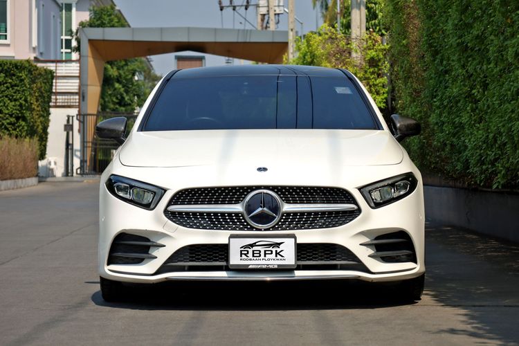 Mercedes-Benz A-Class 2021 A200 Sedan เบนซิน ไม่ติดแก๊ส เกียร์อัตโนมัติ ขาว รูปที่ 3