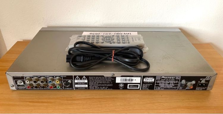 เครื่องเล่นดีวีดี Pioneer รุ่น DV-696AV-S ใช้งานปกติ อ่านได้ทั้งซีดี ดีวีดี วีซีดีและแผ่นmp3  รูปที่ 7