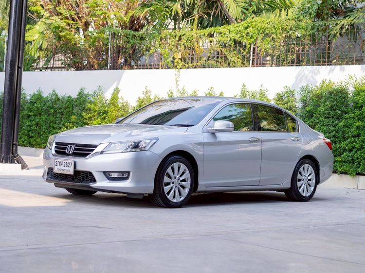 Honda Accord 2014 2.0 EL Sedan เบนซิน ไม่ติดแก๊ส เกียร์อัตโนมัติ บรอนซ์เงิน รูปที่ 3