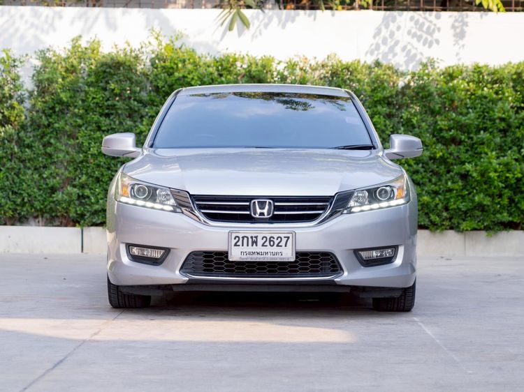 Honda Accord 2014 2.0 EL Sedan เบนซิน ไม่ติดแก๊ส เกียร์อัตโนมัติ บรอนซ์เงิน รูปที่ 2
