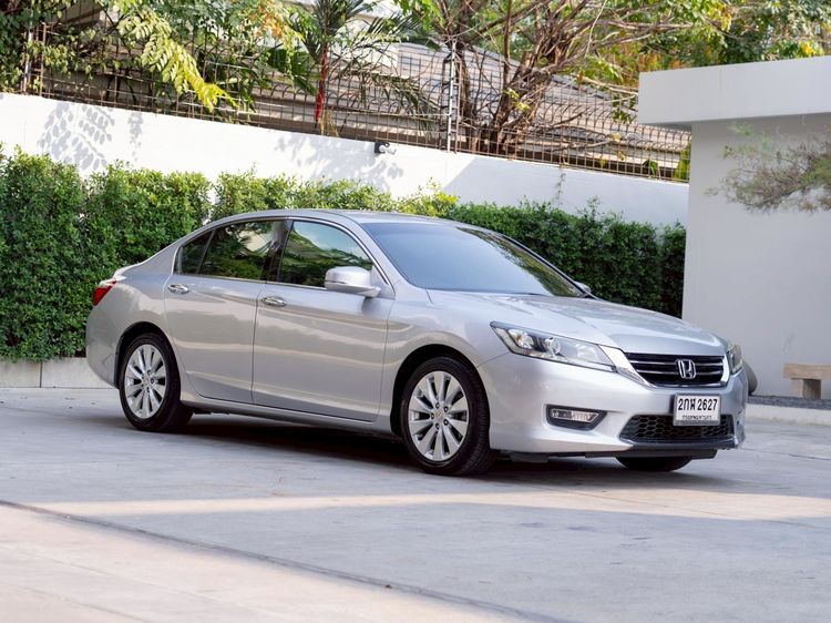 Honda Accord 2014 2.0 EL Sedan เบนซิน ไม่ติดแก๊ส เกียร์อัตโนมัติ บรอนซ์เงิน