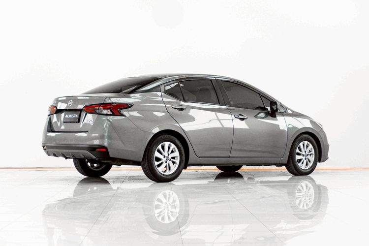 Nissan Almera 2020 1.0 VL Sedan เบนซิน ไม่ติดแก๊ส เกียร์อัตโนมัติ เทา รูปที่ 4