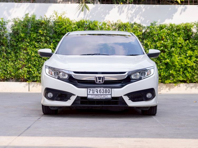 Honda Civic 2017 1.8 EL i-VTEC Sedan เบนซิน ไม่ติดแก๊ส เกียร์อัตโนมัติ ขาว รูปที่ 2