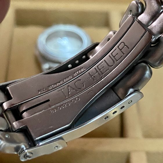 Tag Heuer หน้าขาว Chronograph Digital  รูปที่ 7