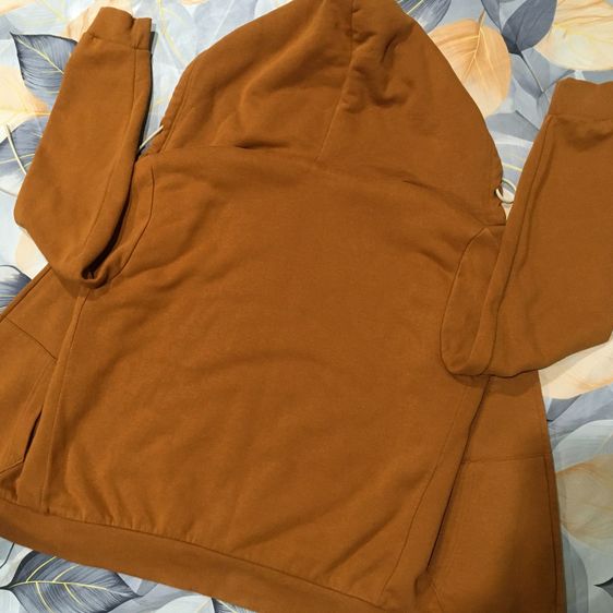 POLHAM Sherpa Lining เสื้อแจ็คเก็ตฮู้ด สีน้ำตาลอิฐ ซับขนเฟอร์นุ่มกันหนาวติดลบ มือสอง สภาพดี รูปที่ 11