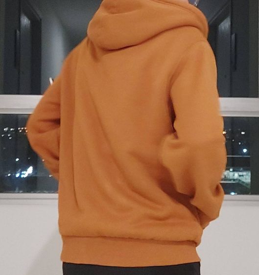 POLHAM Sherpa Lining เสื้อแจ็คเก็ตฮู้ด สีน้ำตาลอิฐ ซับขนเฟอร์นุ่มกันหนาวติดลบ มือสอง สภาพดี รูปที่ 15