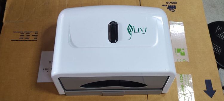 กล่องใส่ กระดาษทิชชู่ เช็ดมือ Livi