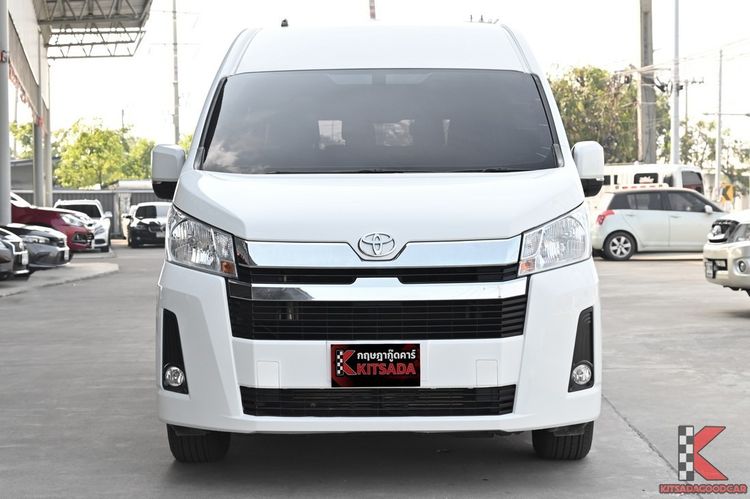 Toyota Commuter 2023 2.8 Van ดีเซล ไม่ติดแก๊ส เกียร์อัตโนมัติ ขาว รูปที่ 2