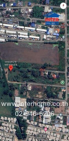 ที่ดินเปล่า 101 ตร.ว. ที่ดินเปล่า ซอยติวานนท์-ปากเกร็ด34 (ซอยงบประมาณ16) ตรงข้าม Mega Home ติวานนท์ ถนนติวานนท์ ปากเกร็ด นนทบุรี รูปที่ 3