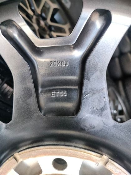 ล้อแม็ก ford everest ขอบ 20 6 รูพร้อมยาง goodyear รูปที่ 6