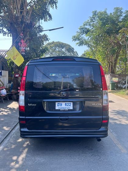 Mercedes-Benz V-Class 2010 Vito Van ดีเซล ไม่ติดแก๊ส เกียร์อัตโนมัติ ดำ รูปที่ 4