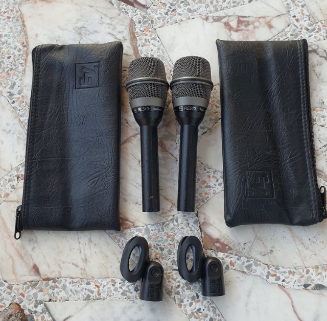 ไมค์สาย EV ELECTRO-VOICE รุ่น RE510 เป็นไมค์คอนเดนเซอร์ตัวละ4,500บาท