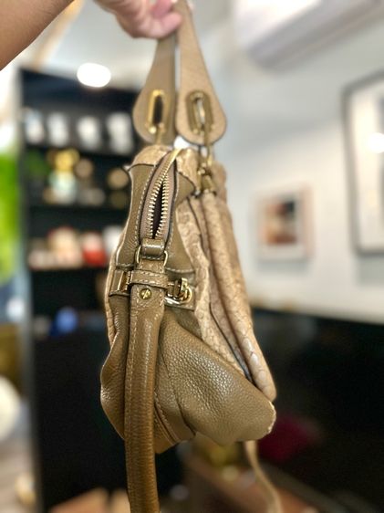CHLOÉ MEDIUM PYTHON PARATY BAG รูปที่ 2