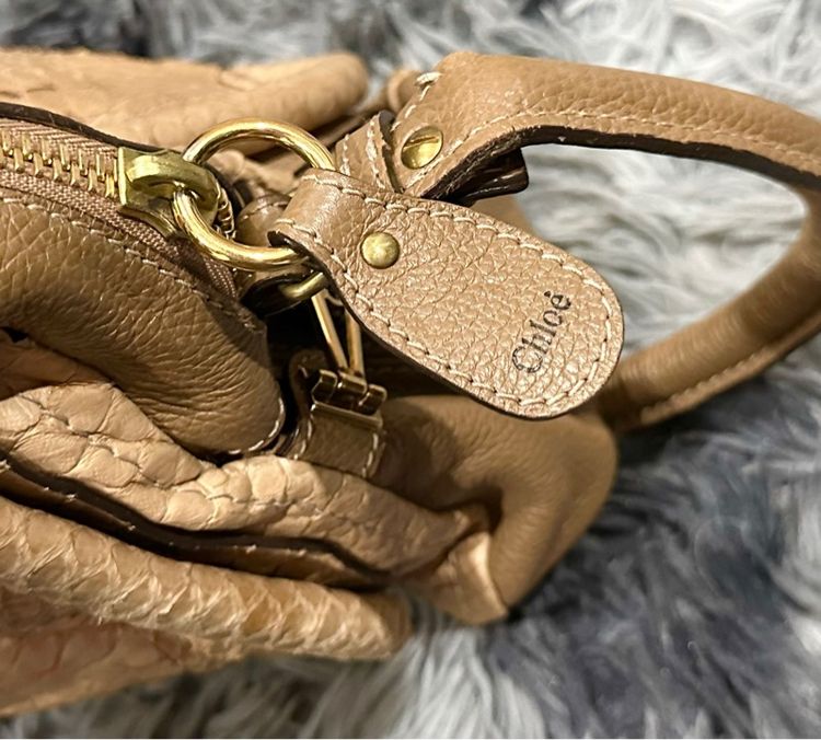 CHLOÉ MEDIUM PYTHON PARATY BAG รูปที่ 6
