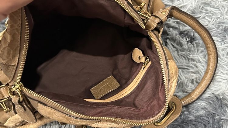 CHLOÉ MEDIUM PYTHON PARATY BAG รูปที่ 5