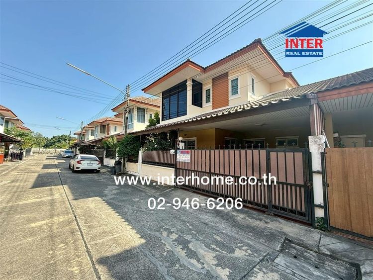 บ้านเเฝด 2 ชั้น 40.2 ตร.ว. หมู่บ้านเอกกวิน 3 รังสิต - คลอง 2 ซอยรังสิต-นครนายก46 ถนนรังสิต-นครนายก ถนนคลองสอง ธัญบุรี ปทุมธานี รูปที่ 3