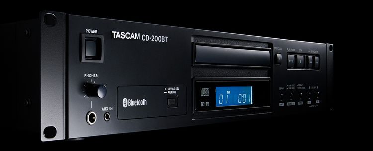 สั่งจอง เครื่องเล่นซีดีบลูทูธ TASCAM CD-200BT Streaming Audio Bluetooth ประกันศูนย์ รูปที่ 2