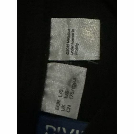 เสื้อแขนยาว metallica แท้ H and M ปี 2019 size L มือ 2 รูปที่ 3