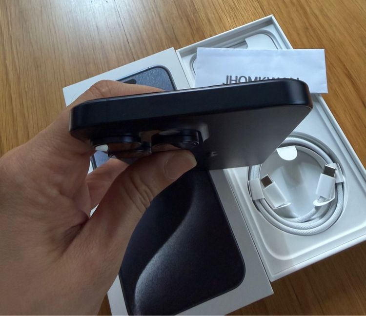 I Phone15 ProMax 256GB BlueTitanium รูปที่ 6
